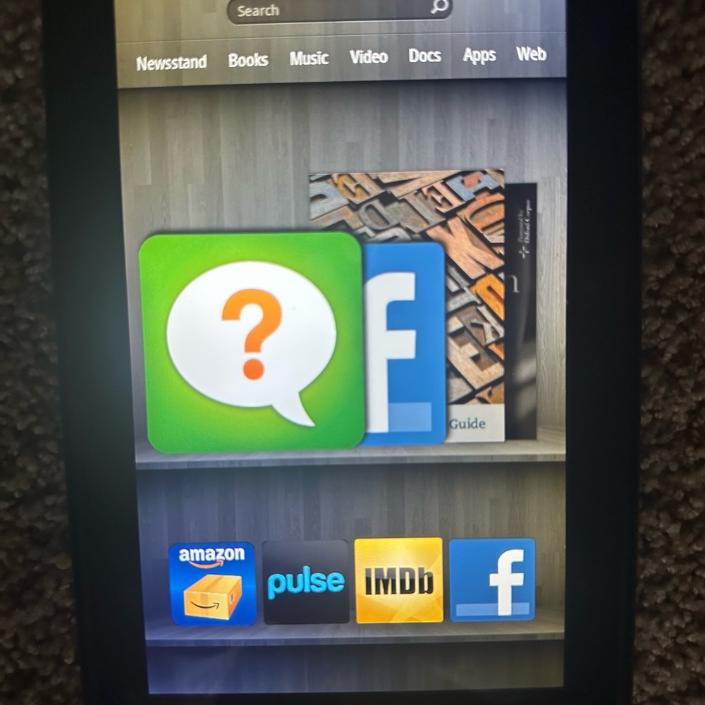Kindle Fire-like new.